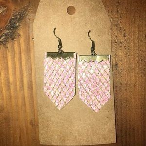 Handmade Leather Earrings